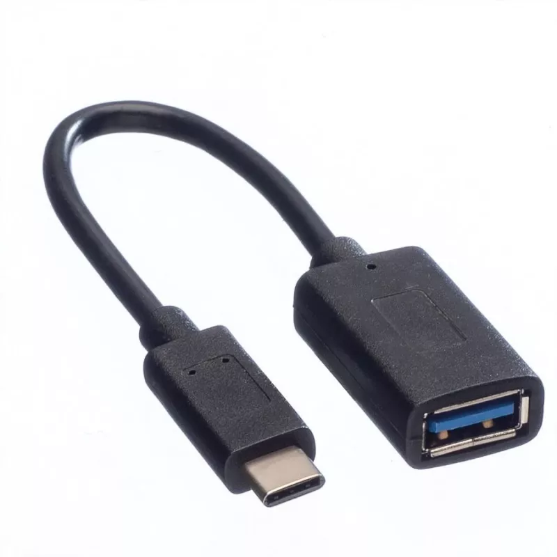 Adaptador de cabo USB 3.1 C-A M/F 0,15 m VALUE 11.99.9030