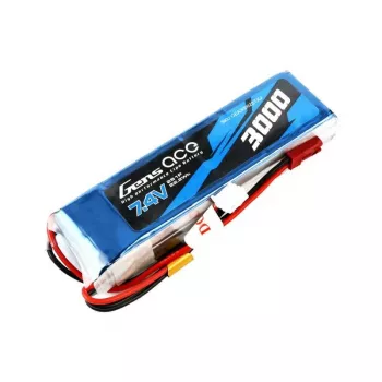 Bateria Gens Ace 3000mAh 7,4V 1C 2S1P LiPo