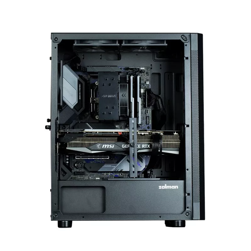 Caixa de PC I4 ATX Mid Tower 6 ventoinhas
