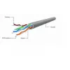 Cabo de rede Gembird UPC-5004E-L/100 cinzento 100 m Cat5e U/UTP (UTP)