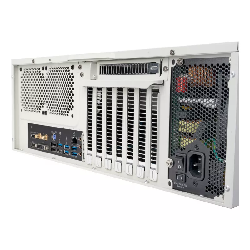 Caixa de computador Silverstone SST-FLP01W HTPC Branco