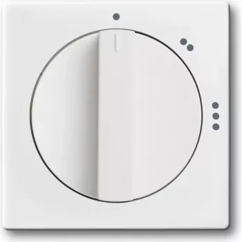 Busch Jaeger espelho central dav/sws p. interruptor rotativo 3 níveis 2542 DR (1710-0-3651)