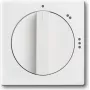 Busch Jaeger espelho central dav/sws p. interruptor rotativo 3 níveis 2542 DR (1710-0-3651)