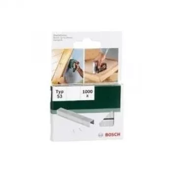 Pack de agrafos de arame fino Bosch agrafos de arame fino Type 53 1 cm de comprimento fixação