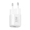 Fonte de alimentação Xiaomi 33W Nano USB-C EU carregador de parede – saída USB-C de 33 W para telefones e tablets