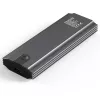 Caixa | compartimento NV2271 para disco M.2 SSD | SATA | NVMe | USB-C | 2TB