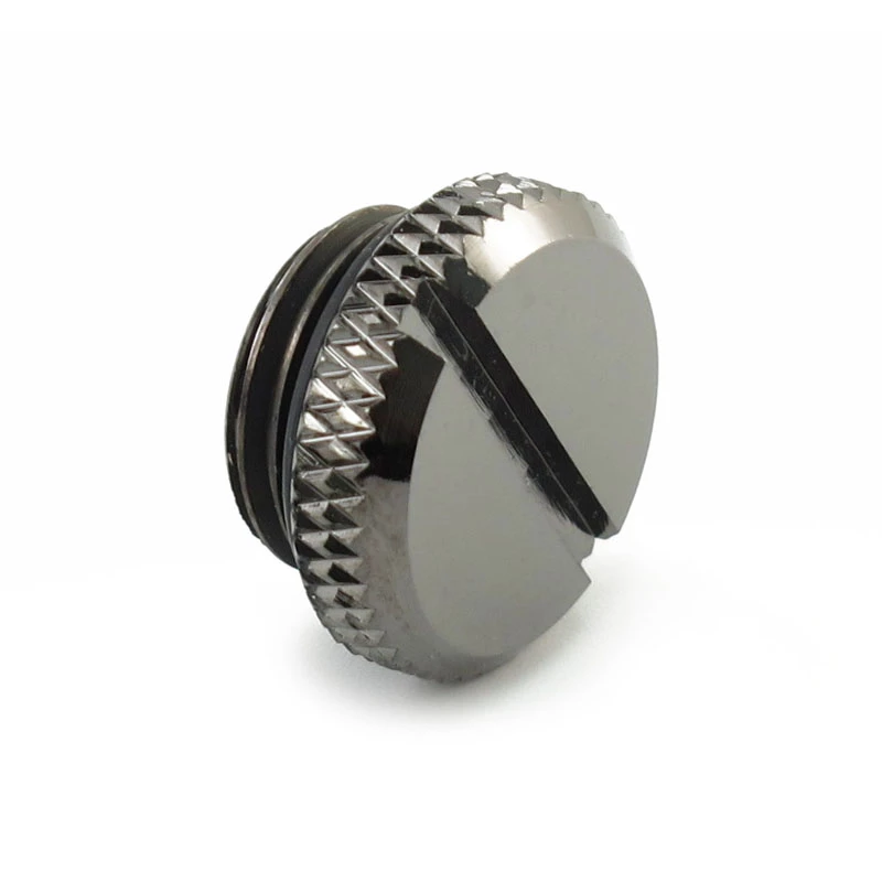 Parafuso de fecho com rosca XSPC G1/4 polegadas V2, pack de 10 – preto cromado