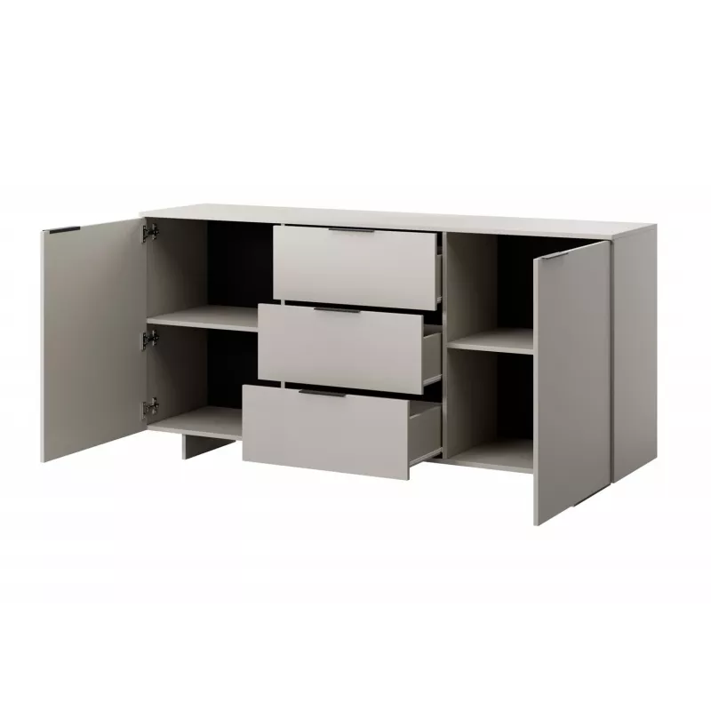 Cómoda Cama 2D3S ALMA 180x41,5xH90 caxemira