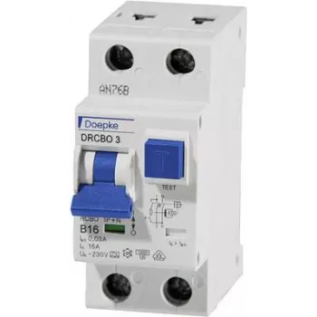 DOEPKE DRCBO 3 B16/0,0 DRCBO3B16/0,03/1N-A combinação FI/LS / RCBO DRCBO3B16/0,03/1N-A (DRCBO3B16/0,03/1N-A)