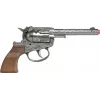 Revólver cowboy de brinquedo em metal Gonher 8 tiros modelo 239842