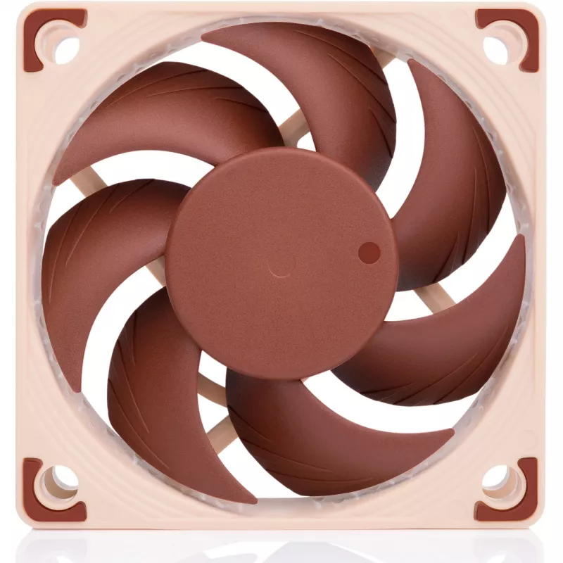 Ventoinha para caixa Noctua NF-A6x15 PWM 60mm, controlo PWM, design silencioso