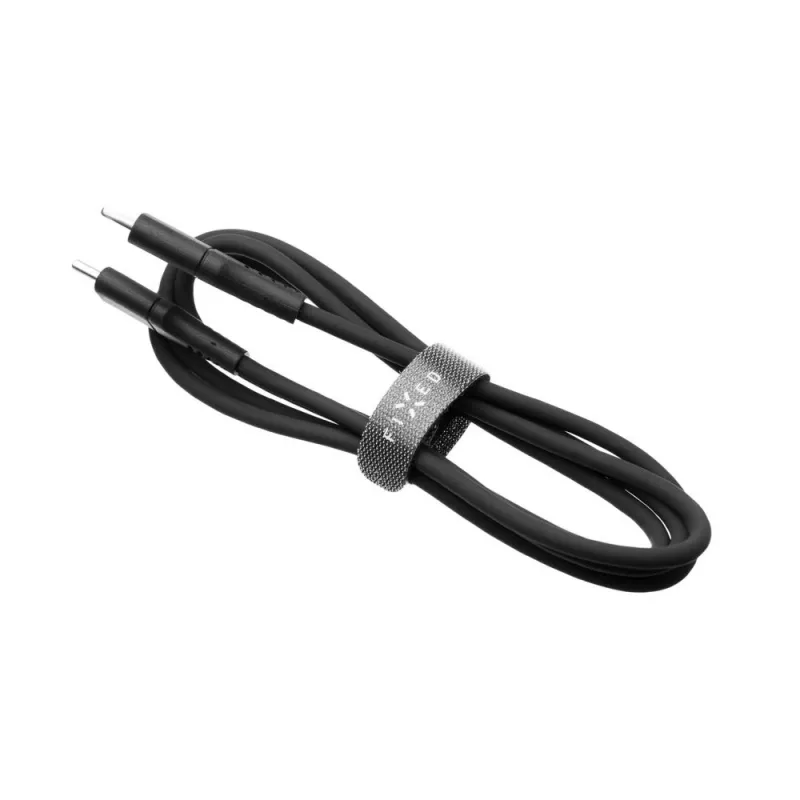 Cabo USB-C para USB-C FIXED FIXDLS-CC12-BK, 1,2 m, 60 W energia e dados