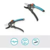 Tesoura de poda GARDENA PremiumCut 12240-20 bigorna para madeira seca, cinzento/turquesa