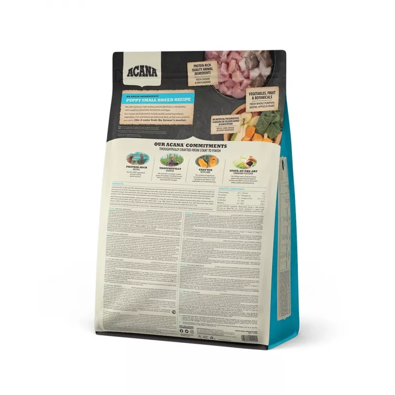 ACANA Puppy Comida para raças pequenas - Comida seca para cães - 2kg