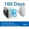 Câmara de vigilância exterior a bateria TP-LINK Tapo C400 — 1080p, visão noturna, áudio bidirecional, deteção de movimento, IP65