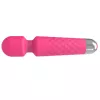 Massageador de clítoris Erolab Wand-M MFN01r rosa — bastão massajador compacto estilo varinha mágica