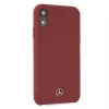 Mercedes-Benz capa rígida de silicone para Apple iPhone XR vermelho MEHCI61SILRE
