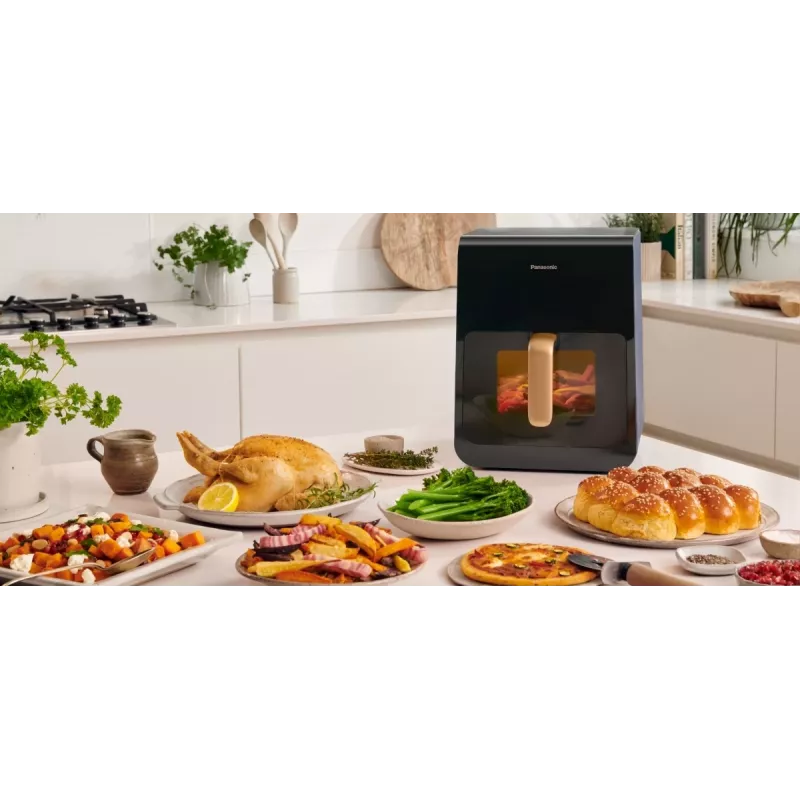 Fritadeira de ar quente Panasonic NF-CC600 6 L 1450 W preto