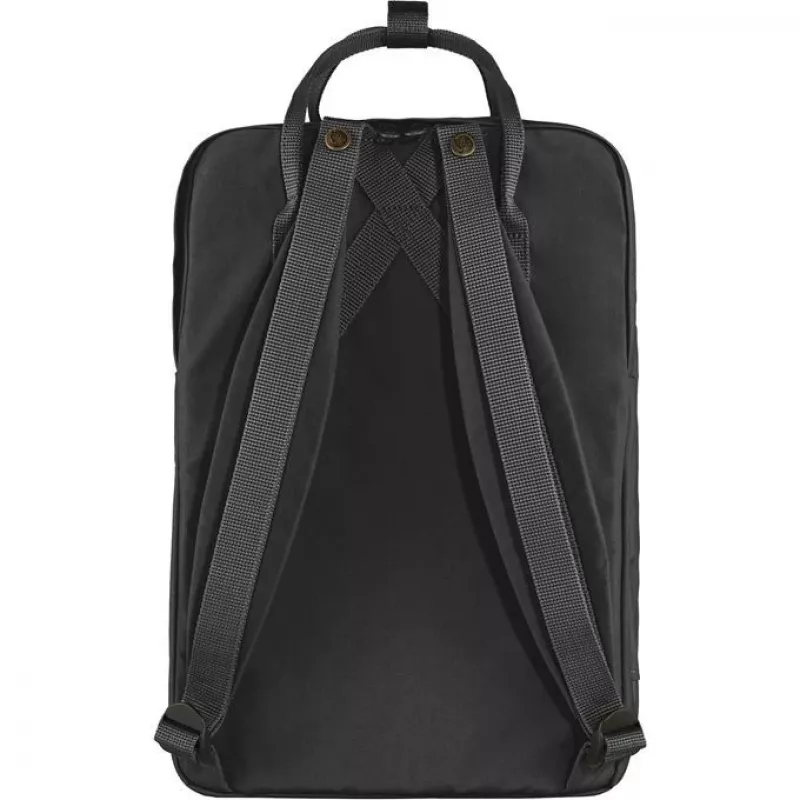 Mochila casual Fjällräven Kanken preta poliamida polipropileno vinilon