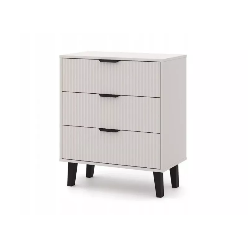 Cómoda estreita SCANDI 3S, cor caxemira