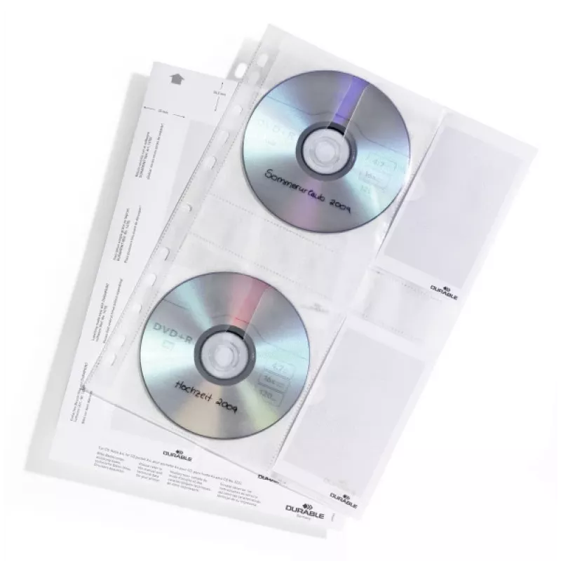 Caixa para CD Durable 522219 transparente