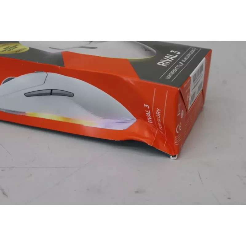 SALE OUT. Rato gaming Steelseries Rival 3 Gen 2, branco | SALE OUT. Rato gaming SteelSeries | Rival 3 Gen 2 | Com fio | Branco | EMBALAGEM DANIFICADA
