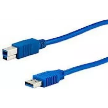 Cabo USB e+p CC 302 USB 3.2 Gen 1 1,5 m USB A USB B azul
