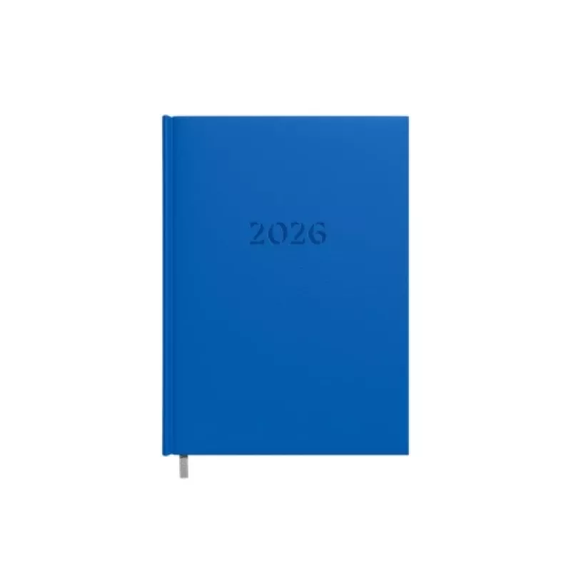Agenda de planeamento 2026 A5 azul
