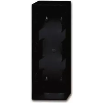 Caixa de superfície BUSCH JAEGER 3 módulos preto mate 1703-885