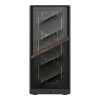 Caixa Gamemax | AERIS 330 MB | preto | Mini-Tower | fonte de alimentação não incluída