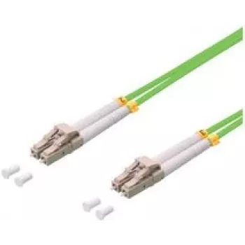 LogiLink Cabo de patch de fibra ótica, LC duplex - LC duplex, OM5, 10,0 m ficha LC duplex - ficha LC duplex, multimodo, - 1 unid. (FP5LC10)