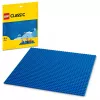 Placa de construção LEGO 11025 — placa de base azul 32x32 pinos, 250×250 mm