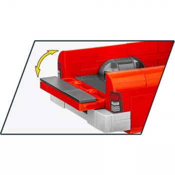 Brinquedo de construção Cobi RAM 1500 24607 2-em-1 modelo montável, configurações substituíveis