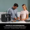 Fritadeira Ninja AF200EU dupla 7,6 L autónoma 2400 W fritadeira de ar quente preto