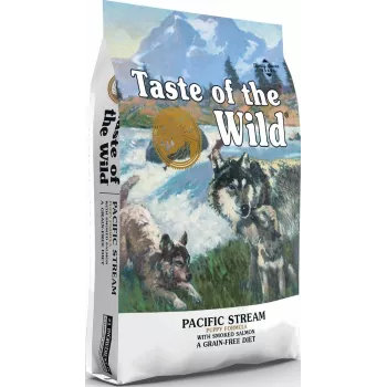 TASTE OF THE WILD Pacific Stream Puppy - Alimento seco para cães - 12,2 kg