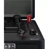 Lenco TT-115 gira-discos de correia, Bluetooth, USB-A, saída de auscultadores de 3,5 mm, 4 W RMS, 33/45/78 rpm, preto