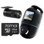 Dashcam 70mai Omni X800 4K com cartão SD 70mai 128GB — gravação frontal e interior 4K