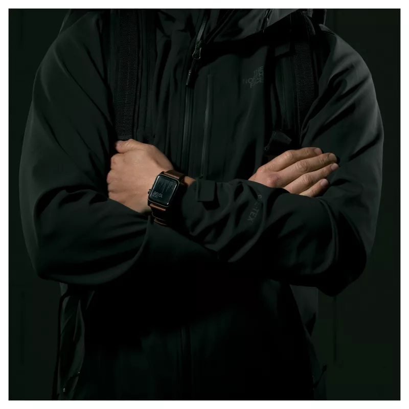 Pulseira Nomad NM1A4RSM00 para smartwatch – pele castanha