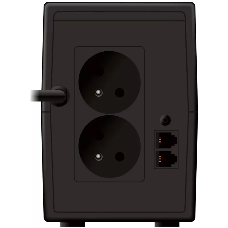 PowerWalker VI 650 SHL FR UPS (Fonte de Alimentação Ininterrupta) Line-Interactive 0,65 kVA 360 W 2 Saídas AC