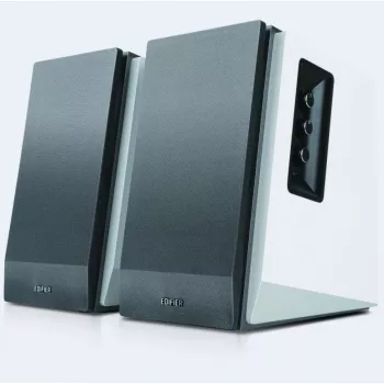 Edifier R1700BT Prateado - Branco Com Fios e Sem Fios 66 W (R1700BT Branco/Prateado)