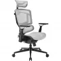 Cadeira de escritório Sharkoon OfficePal C50M — assento acolchoado, encosto em rede, preta, encosto 49 × 63 cm, largura do assento 50 cm