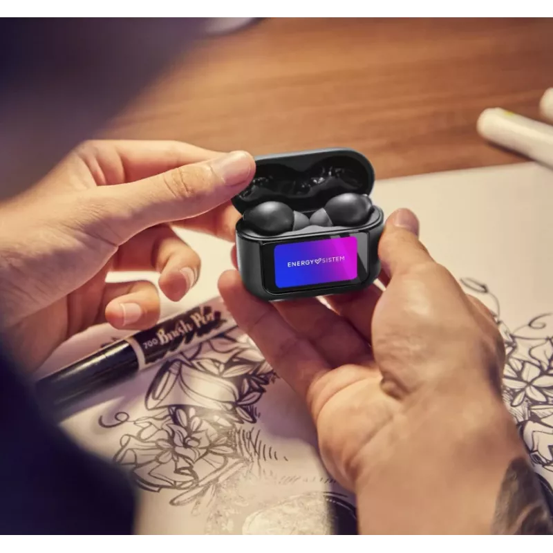 Auscultadores true wireless Energy Sistem, BT, ANC