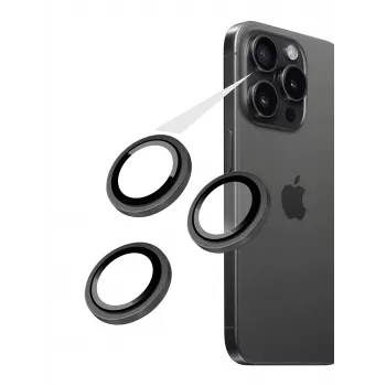 Vidro temperado de proteção da câmara | Samsung | Galaxy S26 Ultra | Vidro temperado | Preto