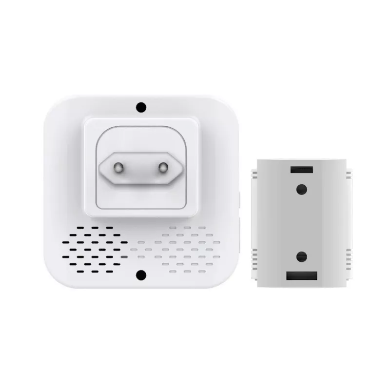 Sirene de entrada sem fios GreenBlue GB212, detetor de movimento, 52 melodias, 230 V, máx. 8 sensores