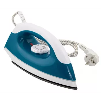 Ferro de engomar a seco Esperanza TRAVEL IRON SMOOTHER — 1200 W, base antiaderente, cabo 1.4 m, indicador de temperatura, design de viagem