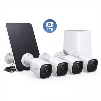 EUFY EufyCam E40 - Câmara de vigilância em rede - resistente às intempéries / à poeira / aos UV / à água - cor (dia/noite)