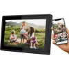 Moldura digital SENCOR SDF1092B 10,1 polegadas ecrã tátil IPS 1280×800 Wi-Fi 4,6 GB MicroSD para montagem na parede