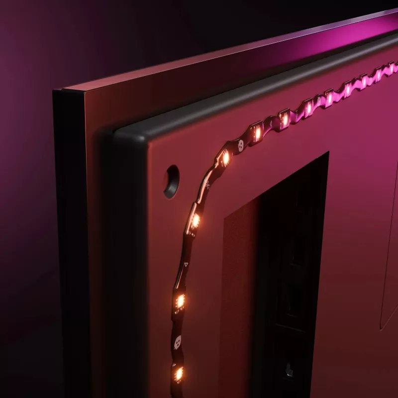 Nanoleaf 4D V2 Kit de espelhamento de ecrã de TV + tiras de luz (para TV e monitor até 65'') | 24 W | Multicolor RGB