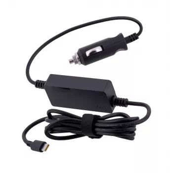 Carregador Lenovo 40AK0065WW para dispositivo móvel e portátil preto DC automóvel