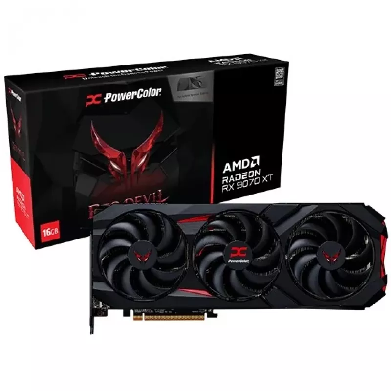 Placa gráfica AMD Radeon RX 9070 XT 16 GB GDDR6